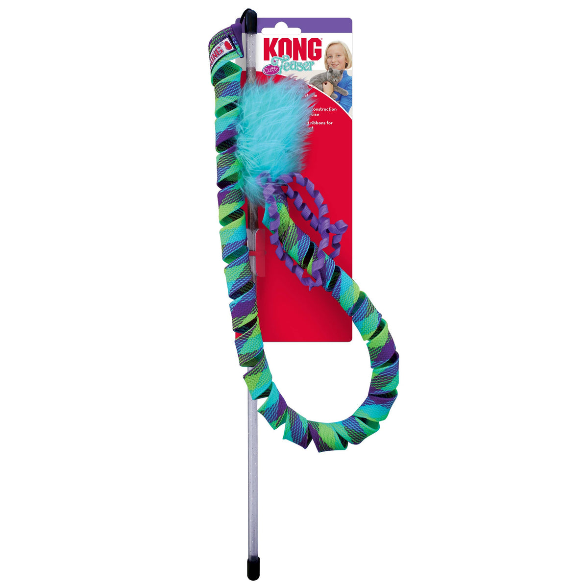 KONG® Teaser Curlz Cat Toy