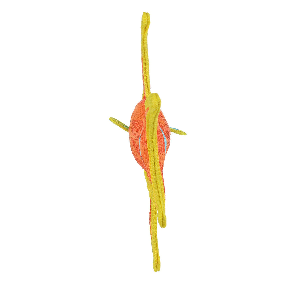 DuraForce Angel Fish - Orange, Durable, Squeaky Dog Toy