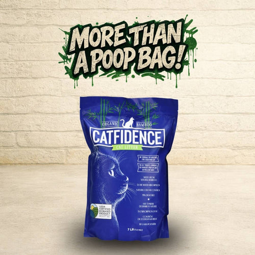 Catfidence® Organic Bamboo Cat Litter, Non-Clumping 7lb