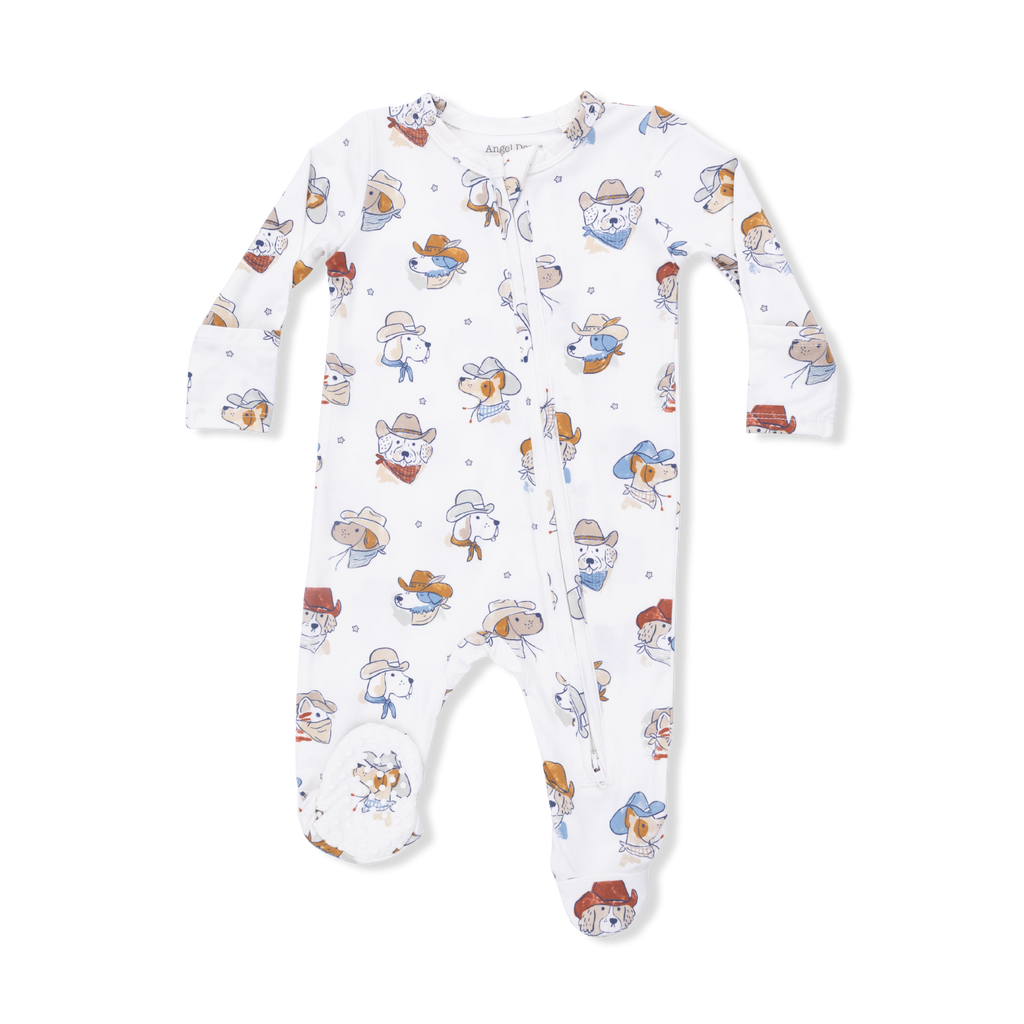 Cowdogs - 2 Way Zipper Footie