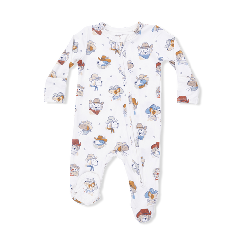 Cowdogs - 2 Way Zipper Footie
