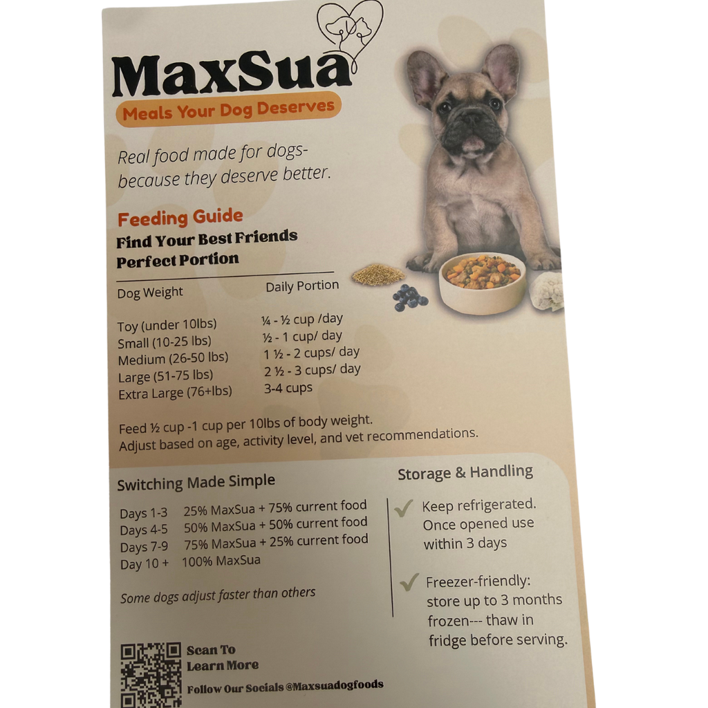 MaxSua Fresh Dog Food - 16oz