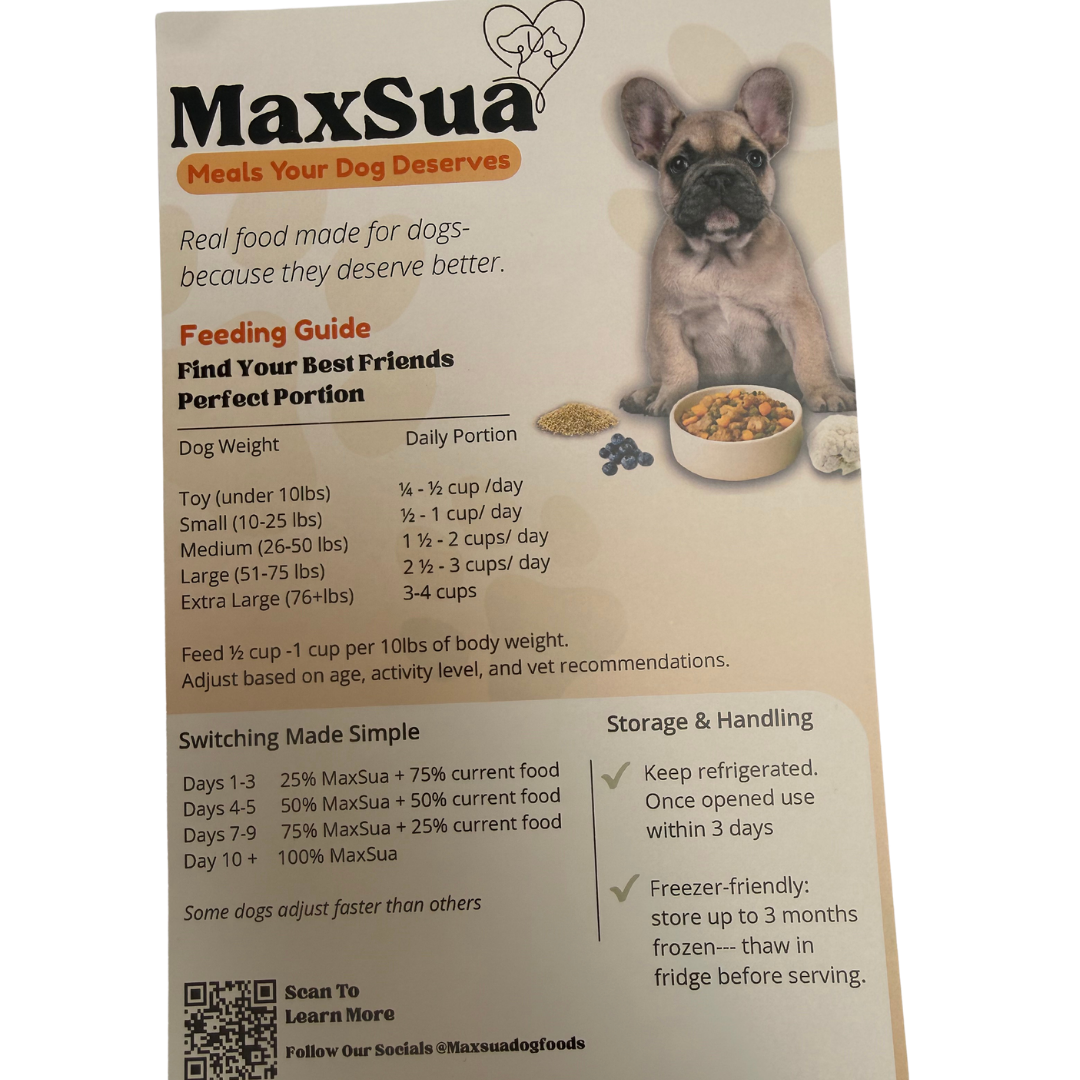 MaxSua Fresh Dog Food - 16oz