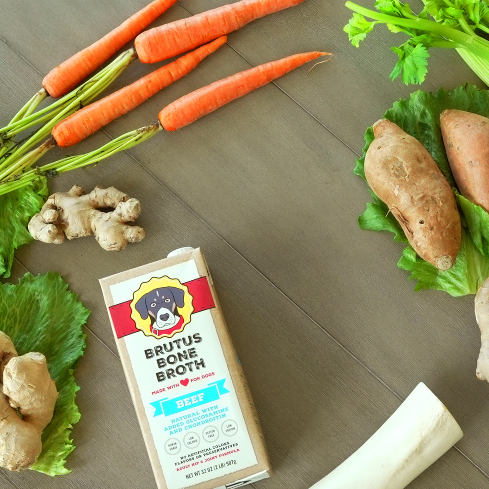 Brutus Bone Broth - Beef Flavor
