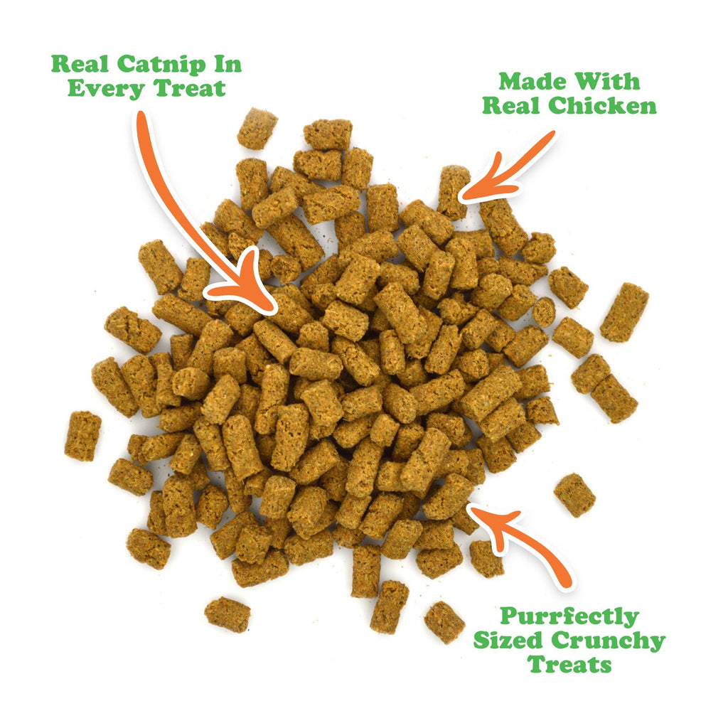 Meowijuana Crunchie Munchie Chicken Cat Treat 3oz