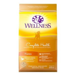 Wellness Dog Complete Health Puppy Deboned Chicken Oatmeal & Salmon Meal Recipe 5lbs