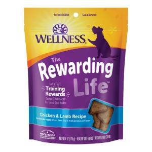 Wellness Dog Rewarding Life Treats Chicken & Lamb 6oz
