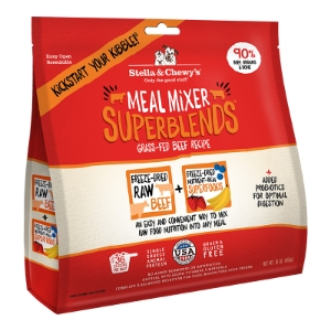 Stella & Chewy'S Dog Freeze-Dried Beef Meal Mixer Superblends 16oz